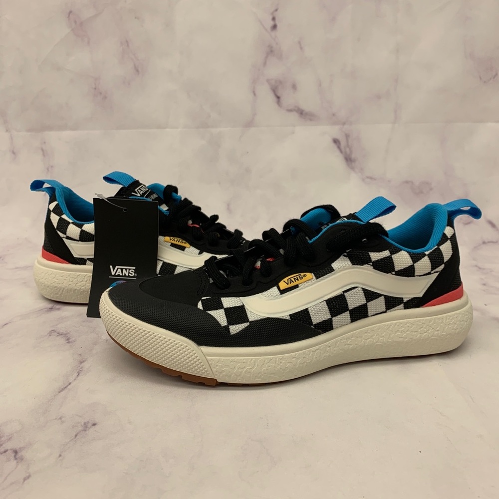 Vans UltraRange Exo T&C Surf Designs Checkerboard Shoes Men 4.5 / Women 6